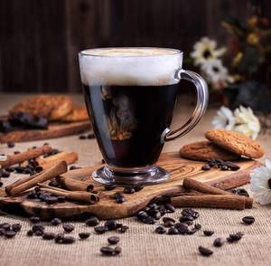 Tasse à café en verre transparent 16 Oz, avec poignées, pour boissons chaudes, Cappuccino, Latte, grand gobelet à thé Crystal Clear Verre Tasses, - Product Image 2