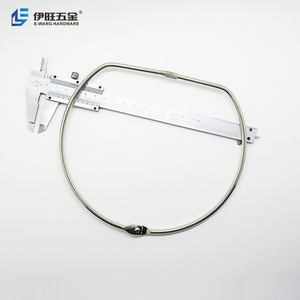 YIWANG Bán Buôn 8 Inch Kim Loại <span class=keywords><strong>D</strong></span> Hình Vít Khóa Cuốn Sách Binder Nhẫn Key <span class=keywords><strong>Ring</strong></span> - Product Image 3