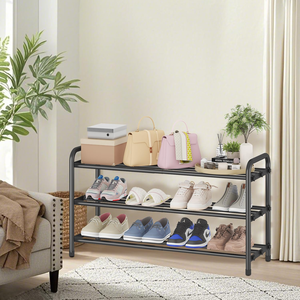 ชั้นวางรองเท้าแบบพับได้สำหรับห้องนั่งเล่นในร่ม ราคาโรงงาน - Product Image 1