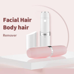 Portable femmes électrique <span class=keywords><strong>visage</strong></span> rasage épilateur rouge à lèvres épilation Instrument anglais batterie pour <span class=keywords><strong>Amazon</strong></span> commerce transfrontalier - Product Image 1