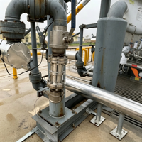 Raccord de coupure en acier inoxydable pour bras de chargement de citerne de raffinerie et terminal de déchargement