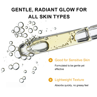 Sérum Vitamine C & E Acide Hyaluronique Niacinamide Collagène Hydratation Profonde Fixe l'Hydratation Éclaircit Raffermit Barrière Cutanée Visage 30ml OEM