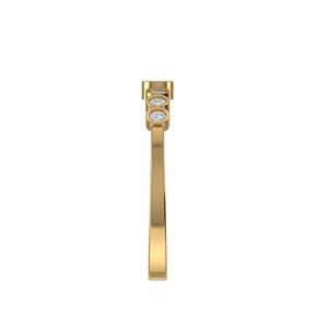 Cute Round Cut Lab Grown <b>Diamond</b> <b>Ring</b> 925 Silver 9kt, 14kt, 18kt Gold <b>Diamond</b> <b>Rings</b> for Women's Engagement <b>Ring</b> - Product Image 4