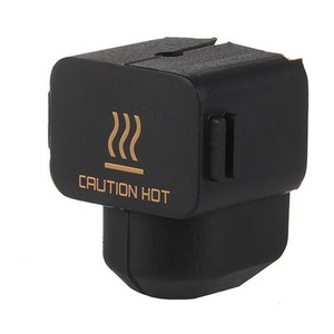 Funda de silicona TuoT Bamboo A1 A1 Mini de 23x18x25mm con aislamiento de alta temperatura para el cabezal caliente de impresora 3D - Product Image 2