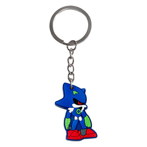 HY Wholesale Série de porte-clés <span class=keywords><strong>Sonic</strong></span>, accessoires de dessin animé, breloques pour chaussures, colliers porte-clés, porte-clés masque, accessoires de <span class=keywords><strong>voiture</strong></span> pour hommes en PVC - Product Image 3