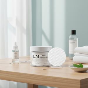 Almohadilla de Limpieza Facial LAMON KR DIY EMBO PAD, Tamaño Doble Premium, para Usar con tu Tónico Favorito, Agua Limpiadora, Paquete para Uñas, Varios Usos - Product Image 3