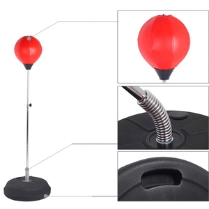 Balón <span class=keywords><strong>de</strong></span> <span class=keywords><strong>Boxeo</strong></span> <span class=keywords><strong>de</strong></span> Rebote Ajustable <span class=keywords><strong>de</strong></span> PVC Ligero con Pedestal para Entrenamiento en Casa, Gimnasio, Ejercicio y Fitness - Product Image 3