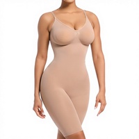 Combinaison gainante à angle plat, sans couture, en nylon, haute qualité, effet ventre plat, pour l'Europe et les États-Unis, vente directe usine