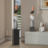 Ornements créatifs simples pour meuble TV New Home Decor-Décorations au sol et de bureau