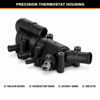Ensemble de thermostat de liquide de refroidissement Wanray pour Fiesta Focus 1.6L, remplacement du système de refroidissement WF209105 M2S6G8A586D1C