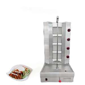 Hot Sale 4 burner Gas Kebab Machine Commercial Shawarma Machine Gas BBQ Grill - Product Image 3