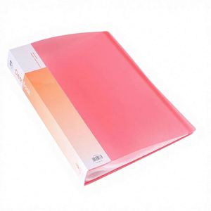 Factory Direct Sales Stock Custom Logo Printable PP Office <b>Storage</b> Presentation <b>Book</b> A4 Transparent Wholesale Display <b>Book</b> - Product Image 2