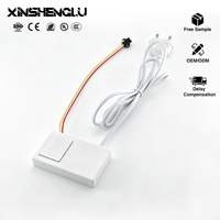 Alimentation à mémoire de forme XSL DC 12V 1A 12W avec variation de température de couleur (CCT), capteur tactile, trois couleurs, pour miroir LED intelligent de salle de bain, indice de protection IP21, certifié CE