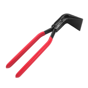 <span class=keywords><strong>Pince</strong></span> <span class=keywords><strong>plieuse</strong></span> pour tôle industrielle en acier à haute teneur en carbone, personnalisable OEM/ODM, avec poignée en caoutchouc rouge et mâchoires lisses, 45/90/180 degrés - Product Image 4