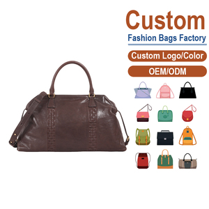 Vegetable-tanned <b>Leather</b> Crossbody Bag Retro Premium Large Capacity Multi-function Business Shoulder Bag OEM Custom - Product Image 1