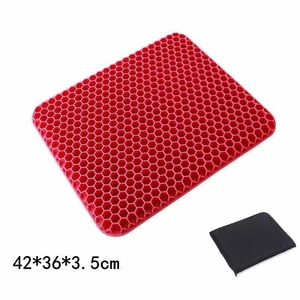 <span class=keywords><strong>Coussin</strong></span> de siège en gel Respirant Cool Convient comme <span class=keywords><strong>coussin</strong></span> de chaise de bureau <span class=keywords><strong>Coussin</strong></span> de fauteuil roulant Grande taille Soutien solide Soulager la sciatique - Product Image 2