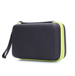 Estuche de Transporte Impermeable y Resistente a Impactos de EVA para <span class=keywords><strong>Afeitadora</strong></span> Recortadora Híbrida <span class=keywords><strong>Norelco</strong></span> OneBlade QP2520 QP2530, Bolsa de Almacenamiento de Viaje con Cierre - Product Image 2