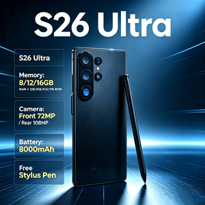S26 Ultra 16GB+1TB Octa Core LTE รองรับซิมคู่ คุณภาพสูง ระบบปฏิบัติการ Android 15 โทรศัพท์มือถือราคาประหยัด - Product Image 6