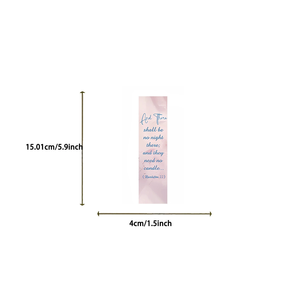 30 pezzi in PVC acquerello fede religiosa gesus Christian bibbia versetto segnalibri per decorazione di festa - Product Image 5