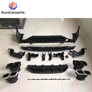 2016-2019y <span class=keywords><strong>GLC</strong></span> X253 actualización a 2020y GLC63 Coupe parachoques trasero del coche divisor difusor puntas de escape para <span class=keywords><strong>Mecedes</strong></span> Benz Clase <span class=keywords><strong>GLC</strong></span> - Product Image 4