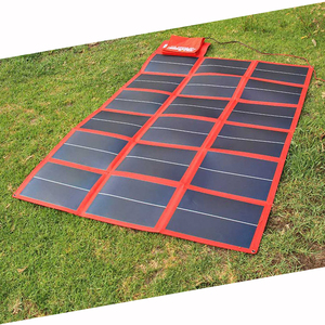 Panel <span class=keywords><strong>Solar</strong></span> <span class=keywords><strong>Portátil</strong></span> Plegable con Excelente Aislamiento Eléctrico para Campistas al Aire Libre - Product Image 1
