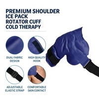 Compresse de glace pour l'épaule, thérapie par compression chaude/froide pour la coiffe des rotateurs, sacs de glace réutilisables en gel écologique pour le soulagement de la douleur et de la bursite