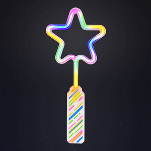 Oferta Especial: Barra Luminosa de Fibra Óptica de la Serie Navideña, Barra Luminosa de Plástico con Destellos Cambiantes, Juguete para Conciertos <span class=keywords><strong>y</strong></span> Fiestas - Product Image 4