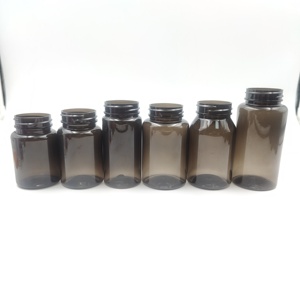 <span class=keywords><strong>50</strong></span> <span class=keywords><strong>Ml</strong></span> 100ml 300mlBlack Pet Matte Bpa Jar Contenedor vacío Cápsula Botellas Aluminio Plástico CRC Tapones de rosca - Product Image 5