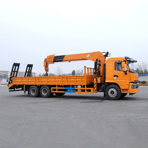 Nouveau <span class=keywords><strong>camion</strong></span>-grue télescopique de boom de transport de cargaison de la coutume CLW 6x4 25 tonnes <span class=keywords><strong>avec</strong></span> le <span class=keywords><strong>hayon</strong></span> - Product Image 3