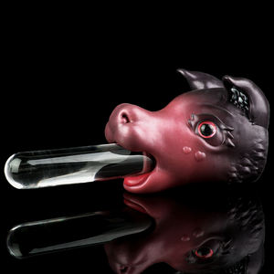 Siliconen Hert Hoofd Masturbator Fantasie Dier Orale Seks Cup Mannelijke Prostaat Massager Masturbatie Cup Oefening Seksspeeltjes Groothandel - Product Image 4