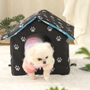 BunnyHi MW006 Animal sauvage tente lit anti-dérapant chaton grotte chats errants abri lit résistant aux intempéries extérieur chien maison chat Cage pour chiens - Product Image 6