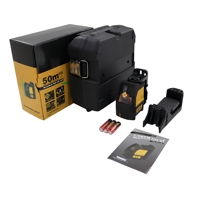 Niveau laser rotatif 4D à faisceau vert 360° auto-nivelant haute précision pour carrelage mural et au sol, portée 30m, outil LD 520nm