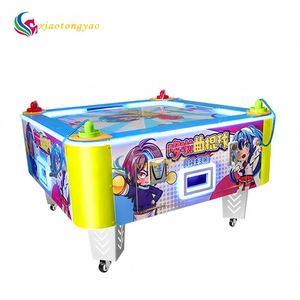 Table de mini hockey sur air pour enfants, machine de jeu d'arcade, fabriquée à Guangzhou, en vente - Product Image 2