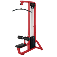 STELLARWAY Select Lat Pulldown, équipement de musculation commercial avec tube en acier Q235 de 3 mm, système de poulie silencieux