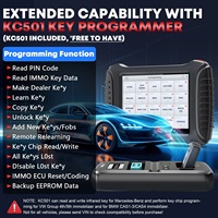 XTOOL X100 PAD3 PRO KC501 Programador de Llaves IMMO para Autos con Todas las Llaves Perdidas y Escáner OBD2 Bidireccional para BMW, Actualización del X100PAD3 SE