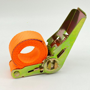 Correa de amarre de nylon de 25 mm de ancho, resistente, para asegurar carga en camiones y transporte. - Product Image 1