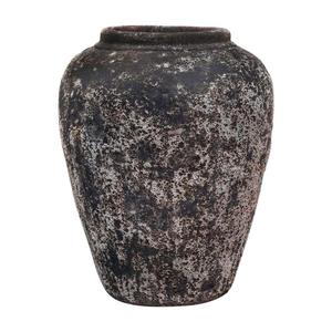 [Kiddo]- Ceramic Pots Planter Garden Supplies Clay Pot - Ceramic Flower Pot Rustic Planter - Antique Bronze Vase Pottery Outdoor - Product Image 1