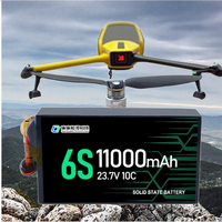 QiQi Batterie rechargeable au lithium-ion solide 23.7V 11000mAh 14000mAh pour drone UAV