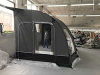 360 tente gonflable portative d'auvent de caravane avec l'annexe pour la caravane européenne enlèvent la tente d'auvent de porche de camping-car