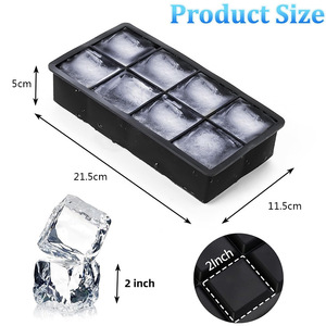 Bán buôn Silicone khuôn mẫu cho Diy Silicone Popsicle khuôn khay đá Popsicle <span class=keywords><strong>Ice</strong></span> <span class=keywords><strong>Cube</strong></span> Maker Silicone Coke khuôn kem - Product Image 6