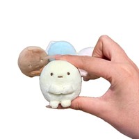 Poupée gothique extra-petite en peluche de la série Fantasy, créature d'angle, quatre couleurs (blanc, rose, bleu, marron), design mignon de dessin animé, faite à la main en jade