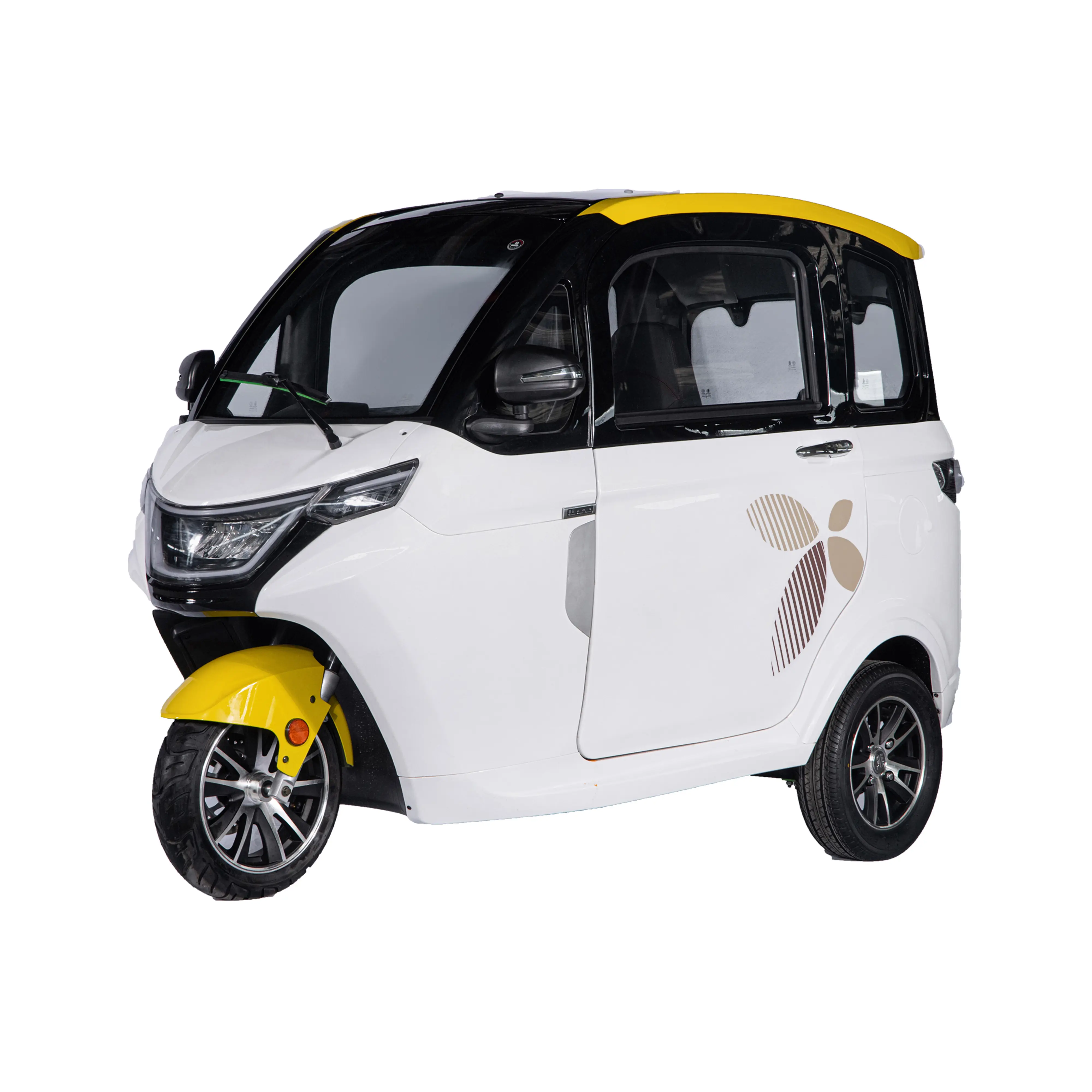 EU coc EEC điện mini van đóng xe di động tốc độ thấp ba bánh Tuk tuk cho người lớn tuổi