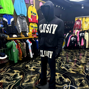Conjunto Deportivo de 2 Piezas para Hombre, Talla Grande, Estilo Hip Hop, Diseño Personalizado, Transpirable, con Parches - Product Image 1