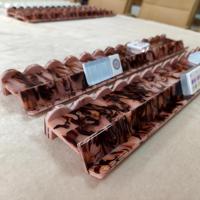 Rak Mahjong Amerika Anti-Selip dengan Penggeser Magnetik 4-Pak Rak Akrilik Transparan 20 Inci Rak Mahjong Mewah Premium Tahan Lama
