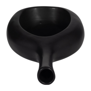 Vaso in Ceramica Curvo con Apertura a Taglio, Vaso Moderno per Fiori, Decorazione per Soggiorno, Camera da Letto, Esposizione Domestica, Arredamento d'Interni - Product Image 6