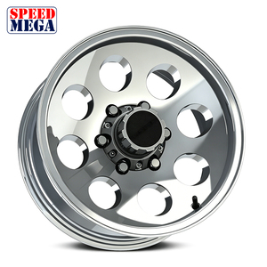 ล้อแม็กซ์ CNC ขัดเงาพิเศษ SPEED MEGA แบบฟอร์จ 8 รู สำหรับรถกระบะ SUV รุ่นอัพเกรดสำหรับงานหนัก - Product Image 5