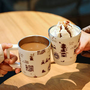 Vaso Térmico Everich de 400 <span class=keywords><strong>ml</strong></span>, Acero Inoxidable 18/8, con Tapa, Aislamiento de Triple Capa, Reutilizable y Apto para Lavavajillas - Product Image 2