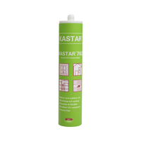 Scellant en silicone RTV KASTAR 762 haute performance pour portes, fenêtres et murs rideaux