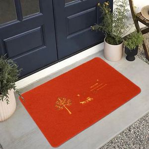 Alfombra de Entrada Pequeña Personalizada al por Mayor, Alfombra de Bienvenida Moderna Impermeable Antideslizante con Respaldo de Goma Antideslizante - Product Image 1