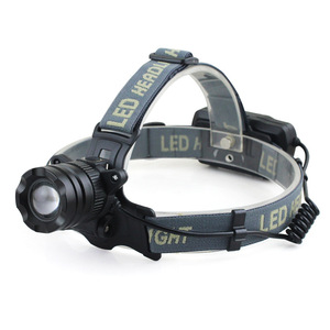 Lampe frontale rechargeable T6, LED 5W avec zoom, pour la pêche de nuit et l'éclairage extérieur - Product Image 2